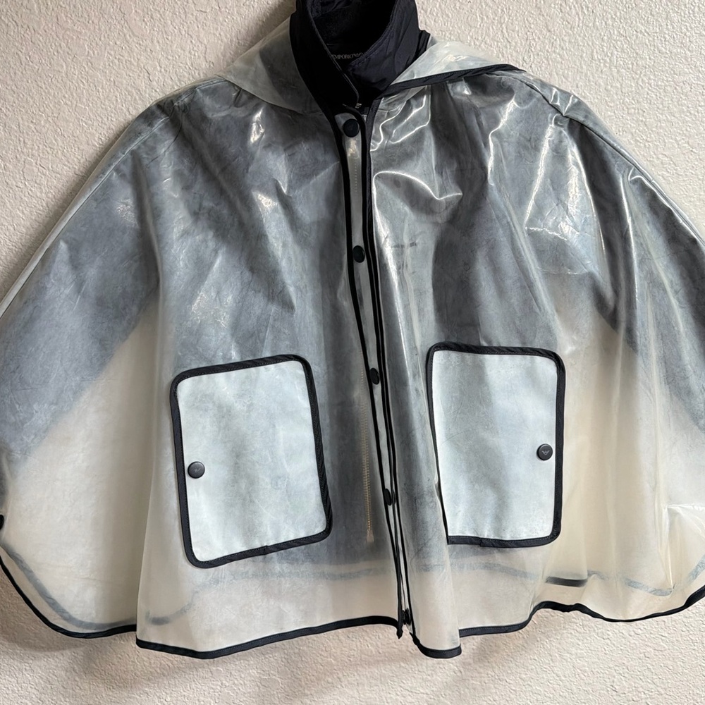 Emporio Armani Dark Quilted Jacket